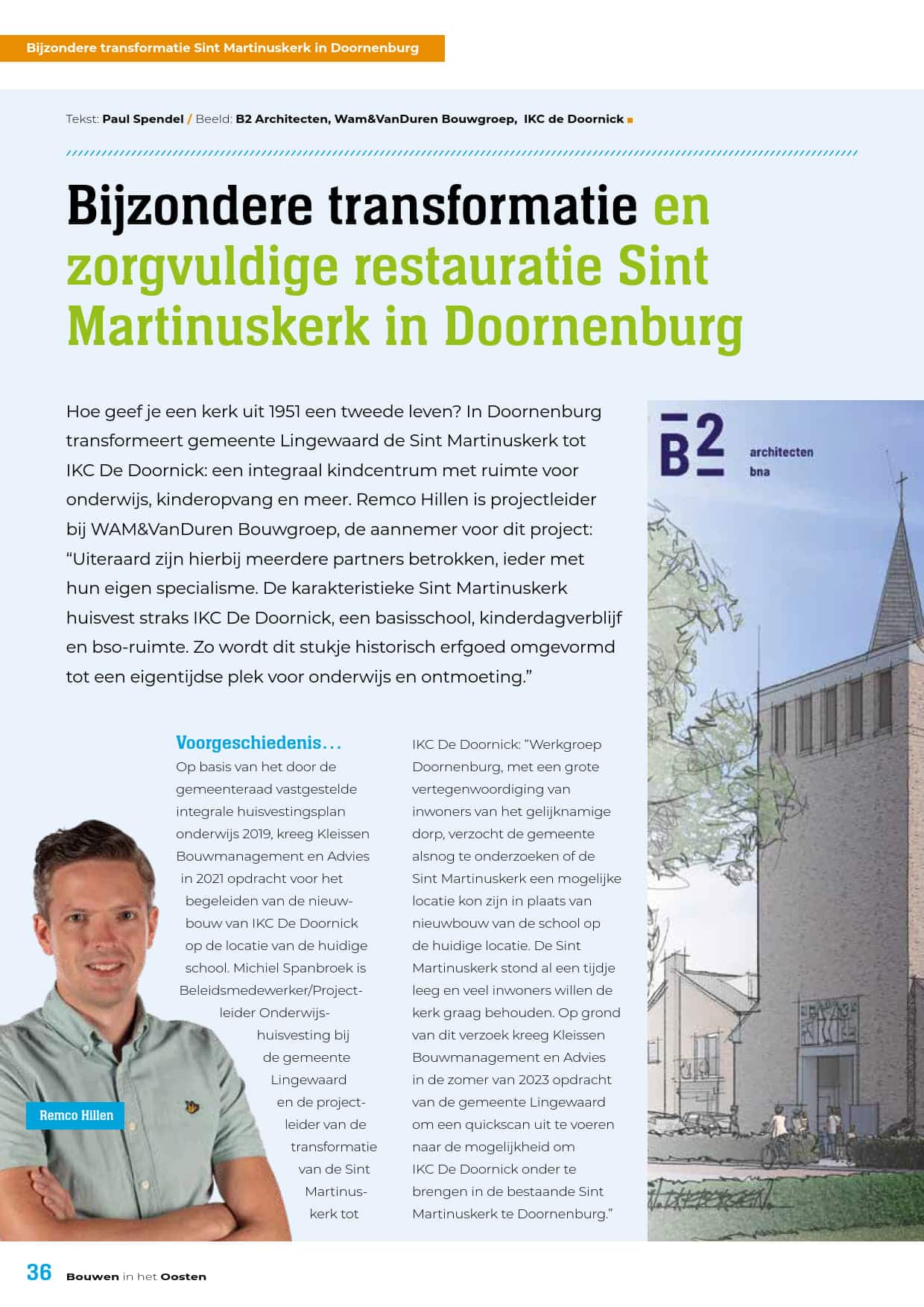 Bouwen in het Oosten IKC De Doornick 1