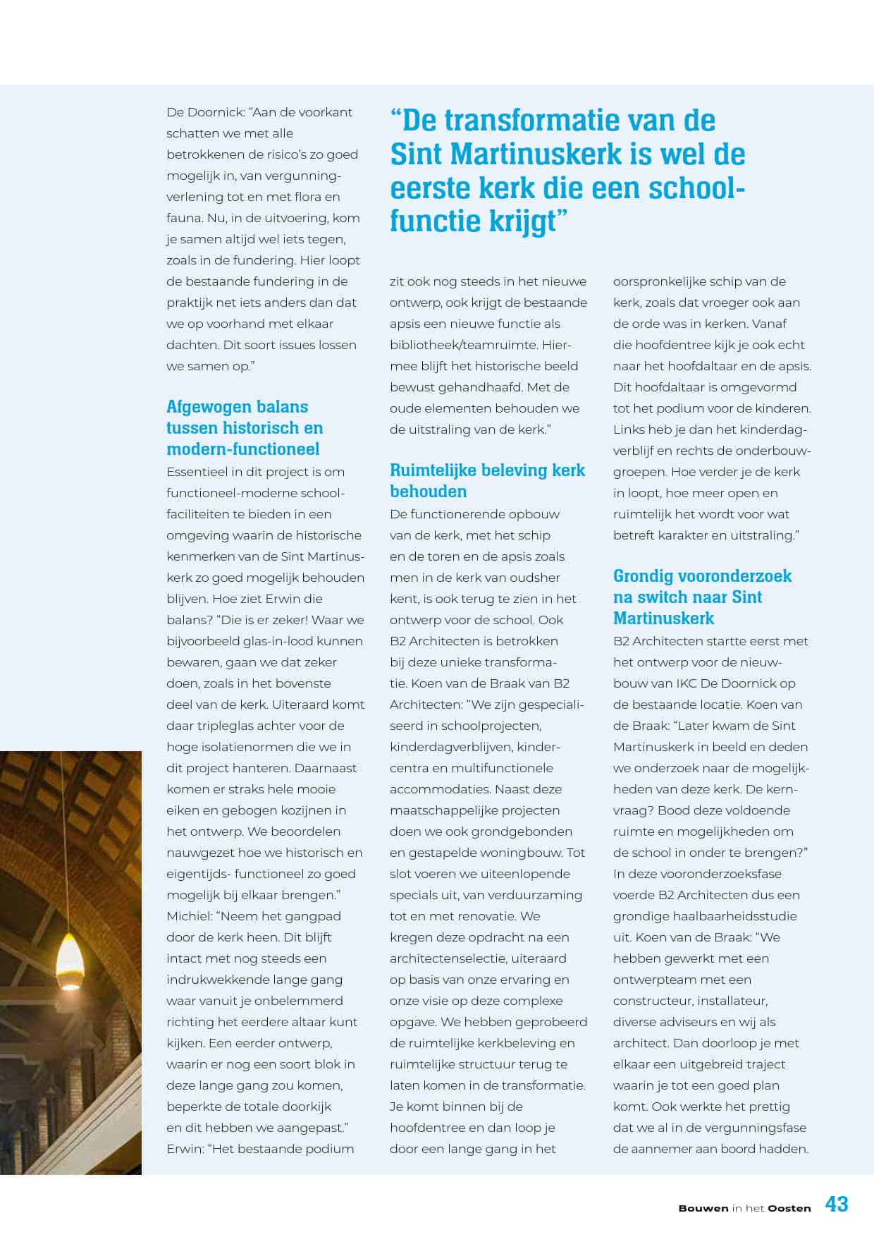 Bouwen in het Oosten IKC De Doornick 8