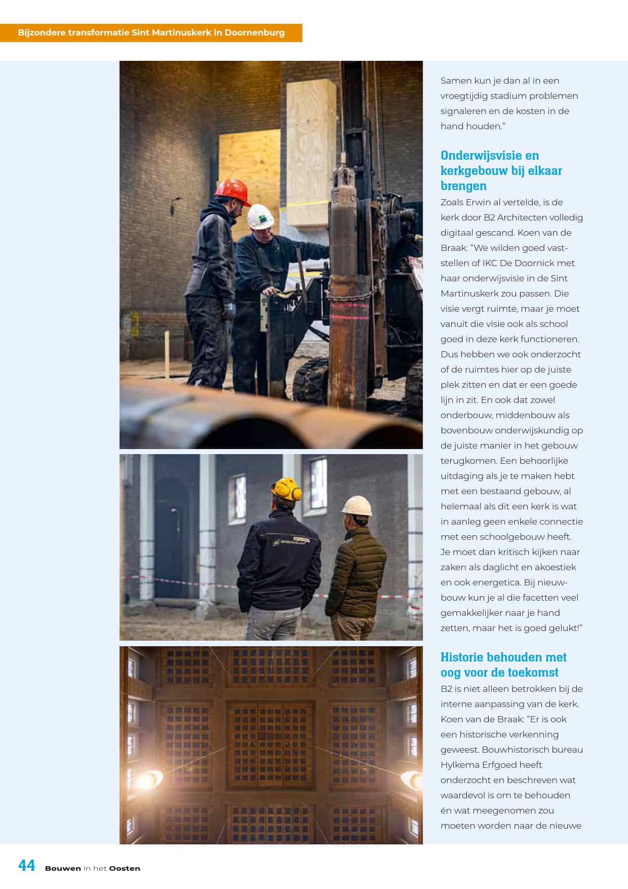 Bouwen in het Oosten IKC De Doornick 9